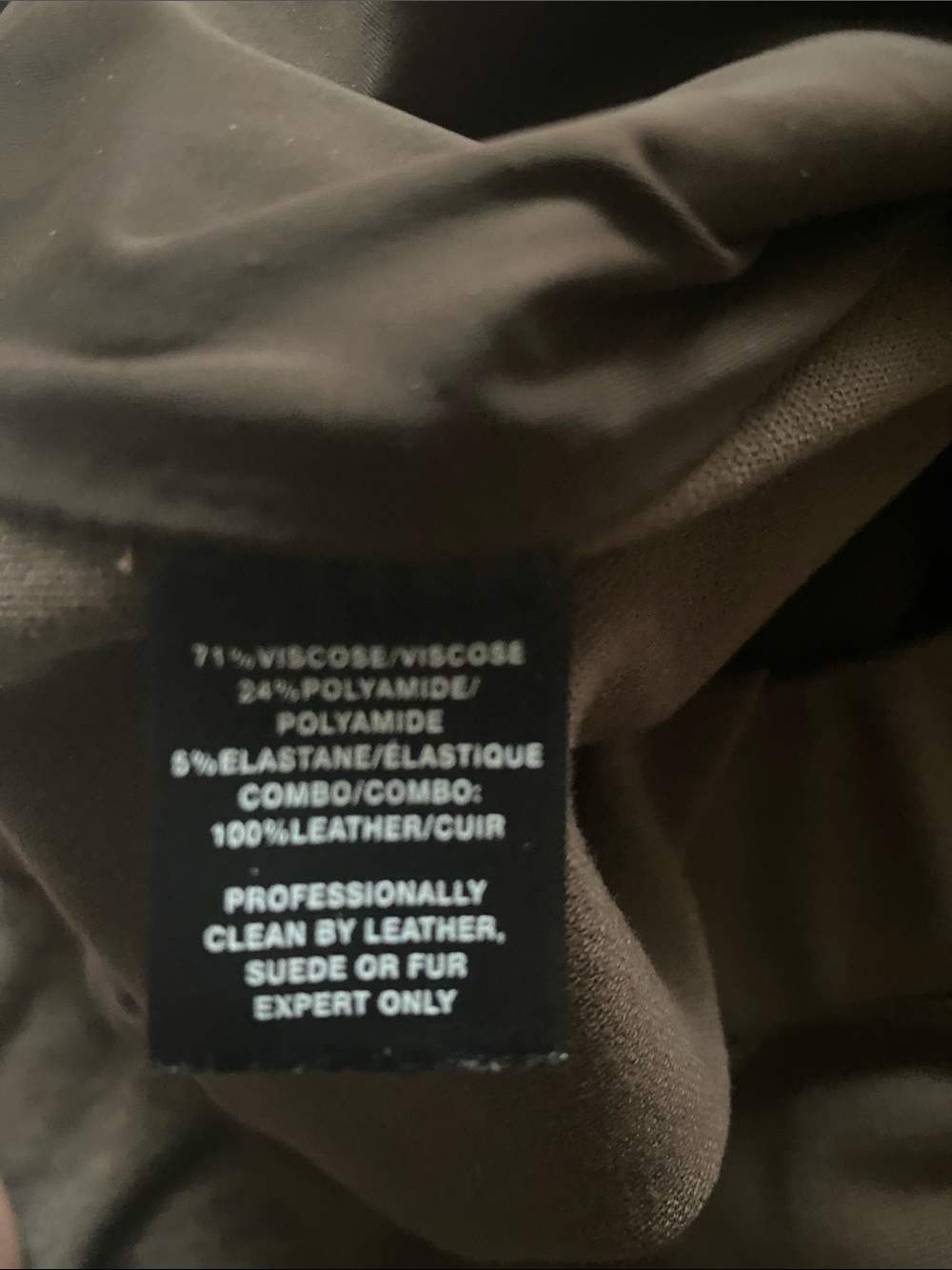 Lafayette Mercer 148 genuine suede front (100% real) ) pants 2XL - Picture 8 of 8